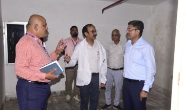 कलेक्टर ने सिम्स अस्पताल का किया आकस्मिक निरीक्षण,विभिन्न वार्डों का दौरा कर व्यवस्थाओं का लिया जायजा