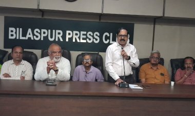 बिलासपुर प्रेस क्लब की अगुवाई में हुई सर्व दलीय बैठक , रेलवे स्टेशन की पुरानी इमारत के संरक्षण के लिए करेंगे पहल 