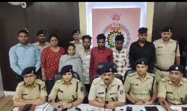 पत्नी ने कराई चार लाख की सुपारी देकर पति की हत्या,बीते दिनों हुए ब्लाइंड मर्डर को लेकर बिलासपुर पुलिस का बड़ा खुलासा