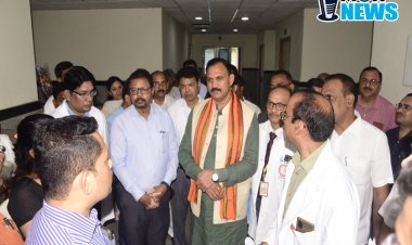 Breaking: स्वास्थ मंत्री की बड़ी कार्रवाई,सिम्स हॉस्पिटल के डीन सहारे और मेडीकल सुप्रीटेंडेंट नायक सस्पेंड,