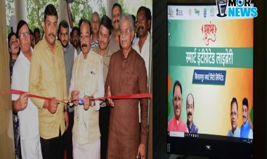 उप मुख्यमंत्री साव ने किया शहर में डिजिटल लाइब्रेरी का शुभारंभ, लाइब्रेरी की किताबों को ऑनलाइन पढ़ सकेंगे पाठक