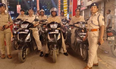 महिला पुलीस टिम शक्ति का गठन: पर्व के दौरान असमाजिक तत्वों पर रहेंगी शक्ति की नज़र, हुडदंग करने वाले की खैर नहीं