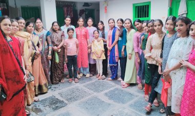*25 वॉ वर्ष माता परमेश्वरी महोत्सव: तैयारी को लेकर महिलाओं में दिखा जबर उत्साह,बैठक सम्पन्न* ,07 दिवसीय माता परमेश्वरी महोत्सव 02 दिसम्बर से,*माता परमेश्वरी की आगमन 01 दिसम्बर को* 