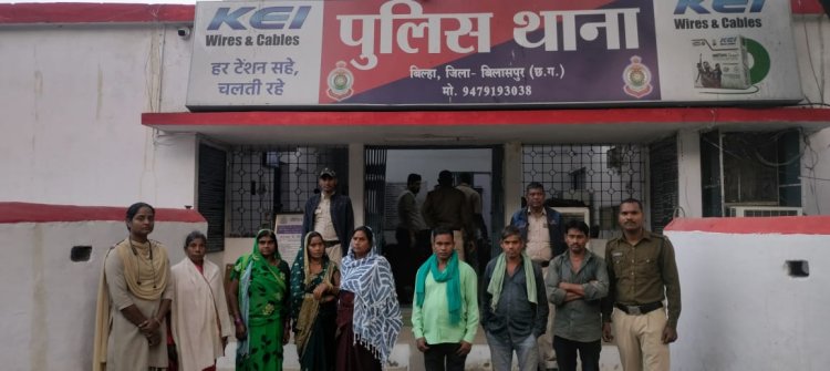 ’’	भूमि बिक्री का धोखाधडी करने वाले 7 आरोपी को  पुलिस ने भेजा जेल ।  ’’	आरोपीगण फर्जी मुख्यितयारनामा बनवाकर भूमि ब्रिकी कर दिये थे।