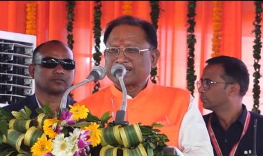 *तखतपुर में मुख्यमंत्री विष्णु देव साय ने कहा,सांय सांय पूरी हो रही मोदी की हर गारंटी*