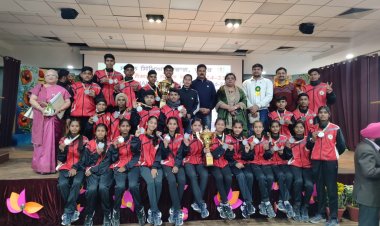 राष्ट्रीय शालेय क्रीड़ा प्रतियोगिता मे  छत्तीसगढ़ को रजत पदक