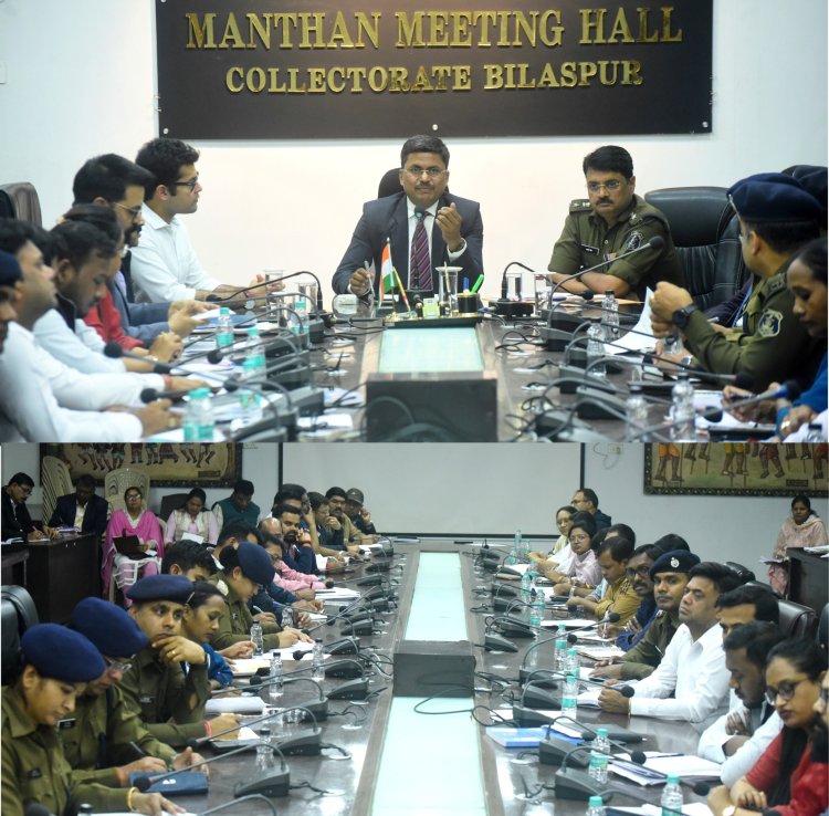 *आदर्श आचार सहिंता लागू : कलेक्टर ने आकस्मिक बैठक लेकर की चुनाव के तैयारीयों की समीक्षा*