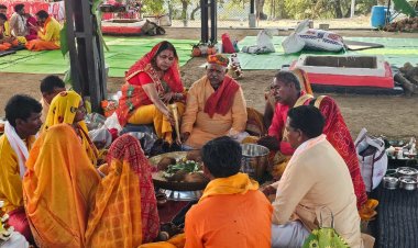 कलशयात्रा के साथ त्रिदिवसीय शिव आराधना महोत्सव का शुभारंभ