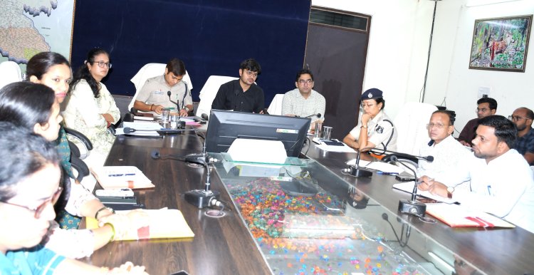 *कानून व्यवस्था बनाए रखने अधिकारी आपसी समन्वय स्थापित कर कार्य करें - कलेक्टर*  *आसामाजिक तत्वों पर कड़ी निगरानी रखें - पुलिस अधीक्षक