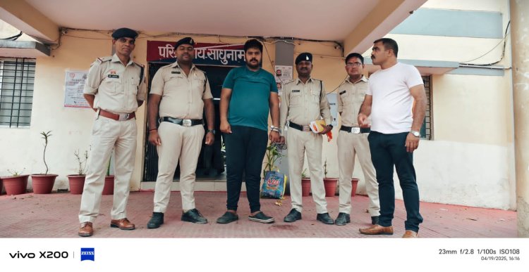 महिला के गले मे  धारदार हथियार से हमला करने वाले आरोपी को पुलिस ने भेजा जेल,   06 महीने से फरार था घटना के आरोपी