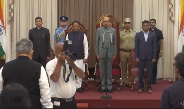 *BREAKING NEWS : साय मंत्रिमंडल का विस्तार, राजेश, गजेंद्र, खुसवंत ने ली राजभवन में पद एवं गोपनीयता की शपथ*
