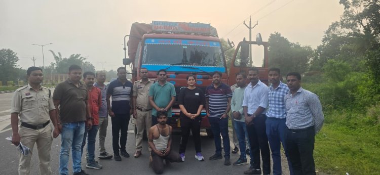 *बड़ी संख्या में भैंसों से भरे ट्रक को पुलिस ने पकड़ा, एसडीओपी कोटा की टीम ने देर रात की बड़ी कार्रवाई, यूपी बूचड़खाना ले जा रहा था पशुओं को ,एक आरोपी गिरफ्तार*
