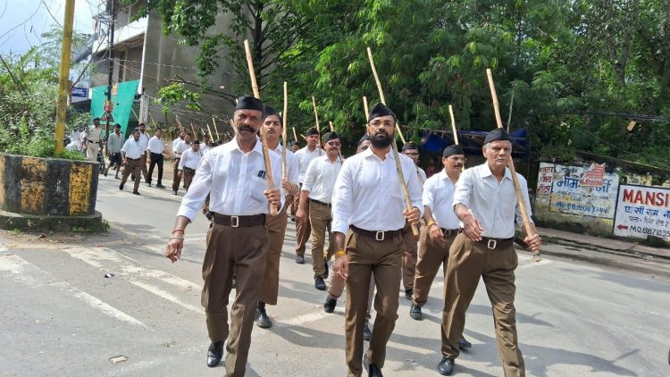 *राष्ट्रीय स्वयंसेवक संघ उप नगर अयोध्या मिलन के तत्वाधान में शताब्दी वर्ष कार्यक्रम का किया गया आयोजन*
