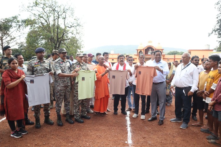 *उप मुख्यमंत्री विजय शर्मा ने सुदूर वनांचल ग्राम कच्चापाल में बस्तर ओलंपिक 2025 का किया शुभारंभ*
