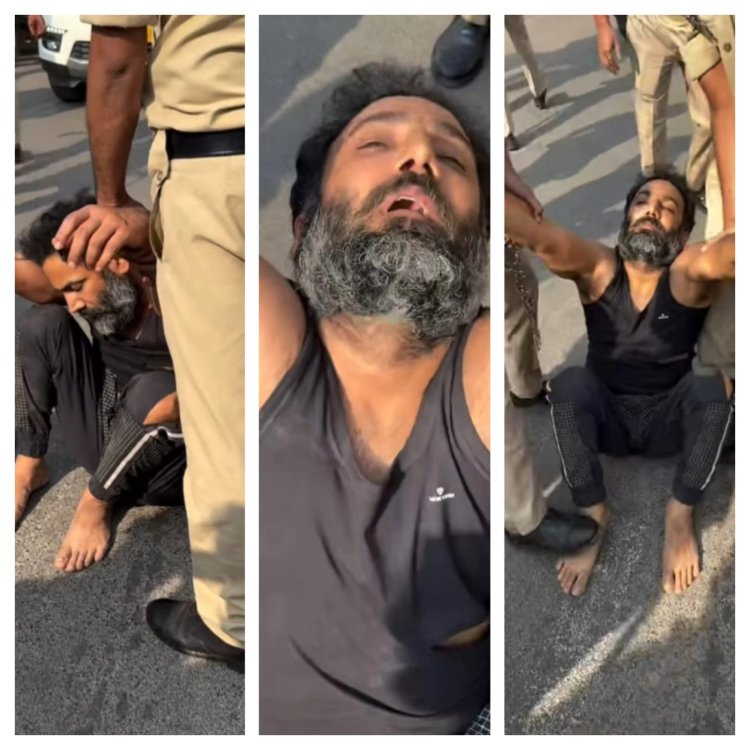 *सूदखोर वीरेंद्र तोमर का पुलिस ने निकाला जुलूस, करोड़ो की संपति कुर्क*