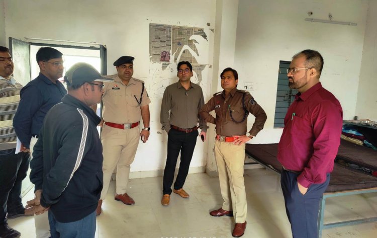 *कलेक्टर ने किया पोस्ट मैट्रिक एस.सी. बालक छात्रावास का निरीक्षण*  *अव्यवस्था पर जताई कड़ी नाराजगी, अधीक्षक को नोटिस