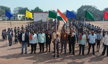 वार्षिक खेलोत्सव सह माता उन्मुखीकरण पर किया गया आयोजन