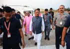*मुख्यमंत्री पहुंचे बिलासपुर, हेलिपैड पर भाजपा नेताओं ने किया स्वागत*