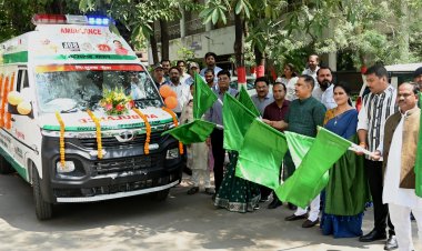 *बिलासपुर में आपातकालीन स्वास्थ्य सेवाओं के लिए मिला 16 नये एम्बुलेंस, 108 सेवा में शामिल* 