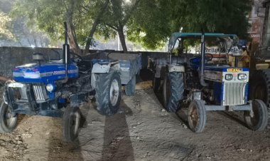 *अवैध खनिज उत्खनन पर सख्ती : 2 हाइवा, 1 चैन माउंटेन सहित 6 वाहन जप्त*