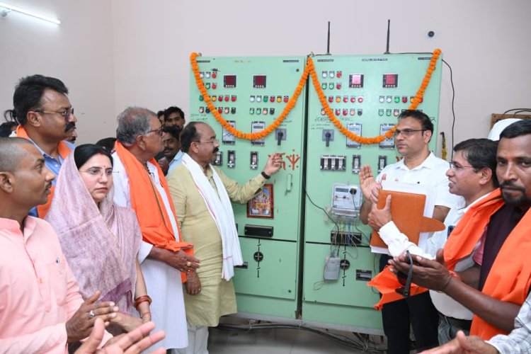 उप मुख्यमंत्री अरुण साव ने नवलपुर में सब स्टेशन क्षमता विस्तार का किया लोकार्पण, 10 गांवों को बिजली समस्या से मिलेगी राहत*