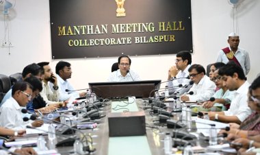 *सुशासन तिहार के प्रचार प्रसार में लापरवाही तखतपुर सीएमओ को नोटिस जारी : सुशासन तिहार के आवेदनों का गुणवत्तापूर्ण निराकरण सुनिश्चित करने कलेक्टर ने दिए निर्देश*