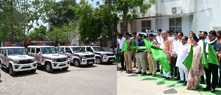 *जिले को मिली 24 अत्याधुनिक डायल-112 वाहन सेवा की सौगात*: उपमुख्यमंत्री अरूण साव ने कहा- संकट में आमजन का सबसे बड़ा सहारा बन रही 112 सेवा।*वाहनों को हरी झंडी दिखाकर किया गया रवाना*