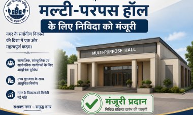 *मल्टी-परपस हॉल के लिए निविदा को मंजूरी : खेलो इंडिया के तहत 13.74 करोड़ की लागत से बनेगा हॉल*