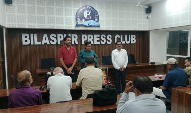 *बिलासपुर प्रेस क्लब में पद्मश्री तीजन बाई को दी गई भावभीनी श्रद्धांजलि*