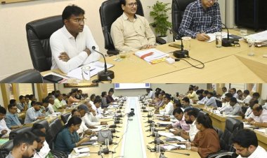 *टीएल बैठक में विकास कार्यों की समीक्षा: धीमी प्रगति पर कलेक्टर हुए नाराज, पीएचई के ईई को थमाया नोटिस, स्वास्थ्य विभाग पर जताई नाराजगी, कहा जनहित के मामलों में लापरवाही बर्दाश्त नहीं*