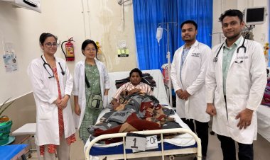 *चाकू लगने से गंभीर रूप से घायल 15 वर्षीय किशोर को मिला नया जीवन, सिम्स हॉस्पिटल के चिकित्सकों की तत्परता से बचाई गई बच्चे की जान*
