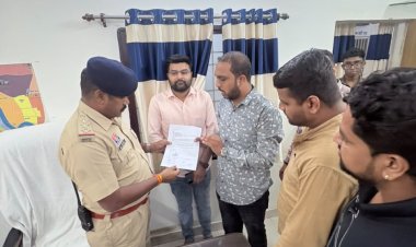 *महिला सम्मान पर आपत्तिजनक टिप्पणी, कांग्रेस प्रवक्ता के खिलाफ भाजयुमो ने की सिविल लाइन थाने में शिकायत, कार्रवाई की मांग*