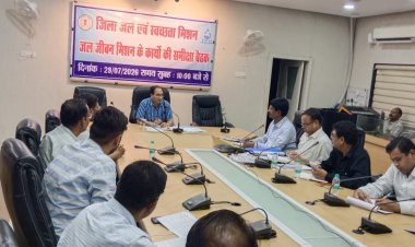 *कलेक्टर ने जल जीवन मिशन के कार्यों में तेजी लाने,मार्च 2027 तक सभी स्वीकृत योजनाएं पूर्ण करने के दिए निर्देश*