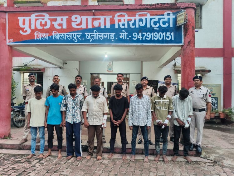 *शराब के लिए पैसो की मांग पर दो पक्षो मे जमकर मारपीट, आरोपियों के खिलाफ गंभीर धाराओं मे  केस दर्ज, आठ आरोपी गिरफ्तार*